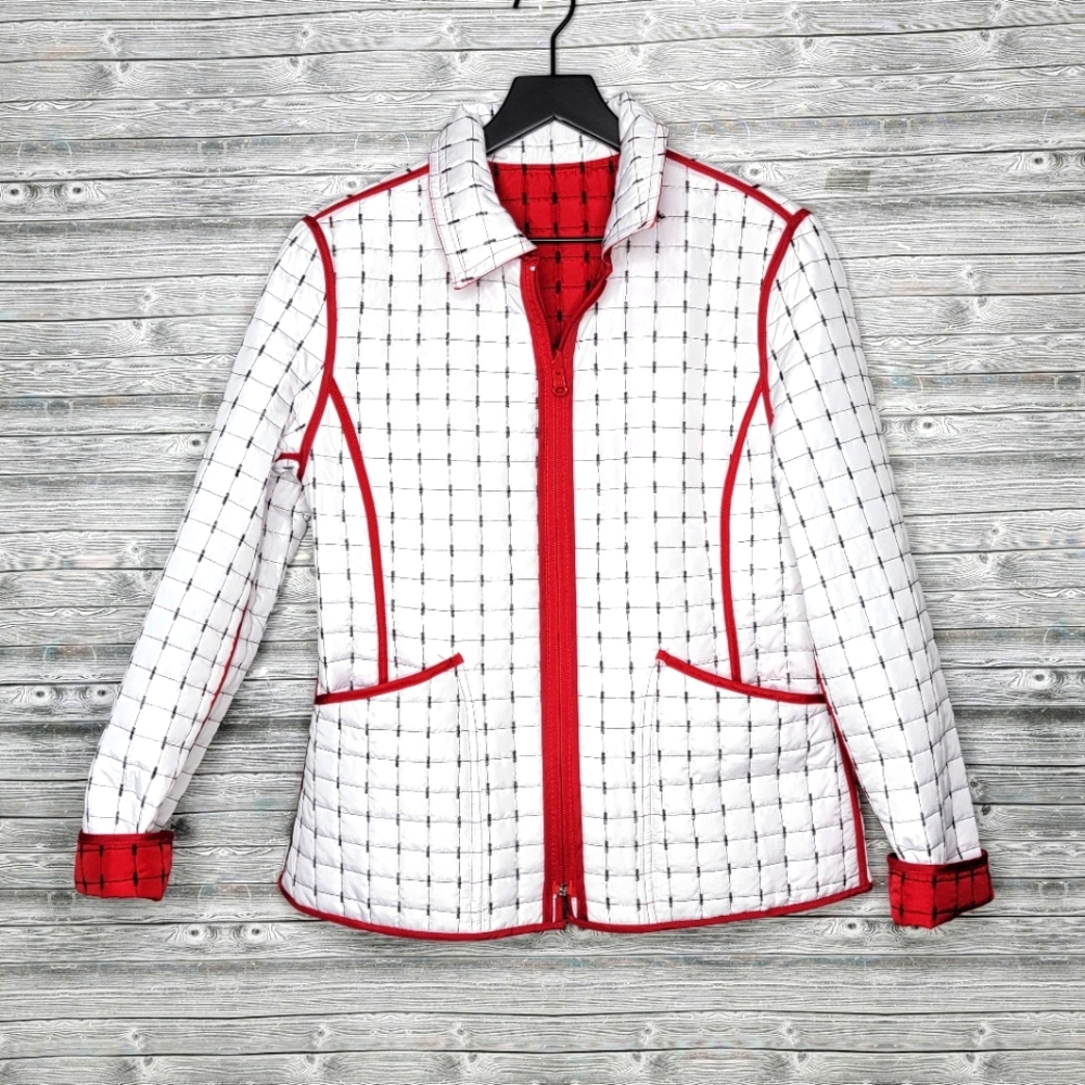 Marcona Reversible Quilted Lightweight Jacket Size Small